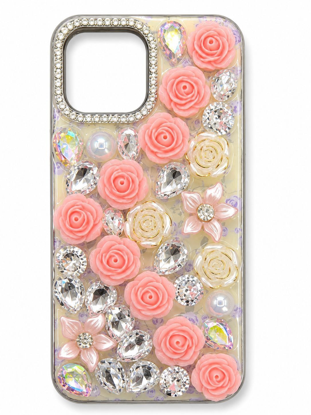 FL diamond case for Iphone 13 Pro Max- Pink