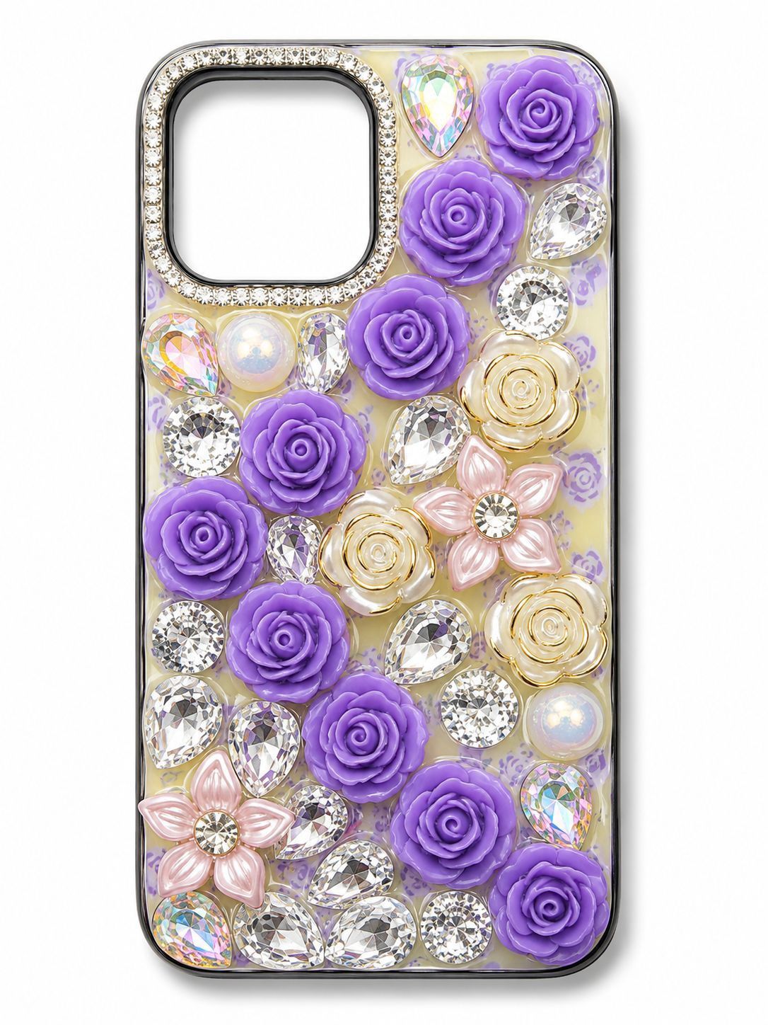 FL diamond case for Iphone 13 Pro Max- Purple