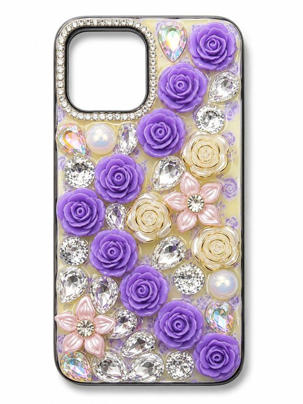 FL diamond case for Iphone 13 Pro Max- Purple