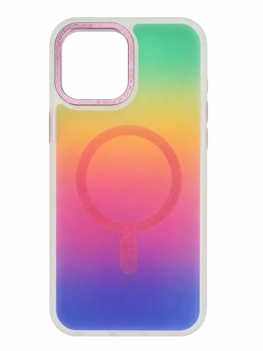 YD Printing Magsafe Case for Iphone 13 Pro Max - Rainbow