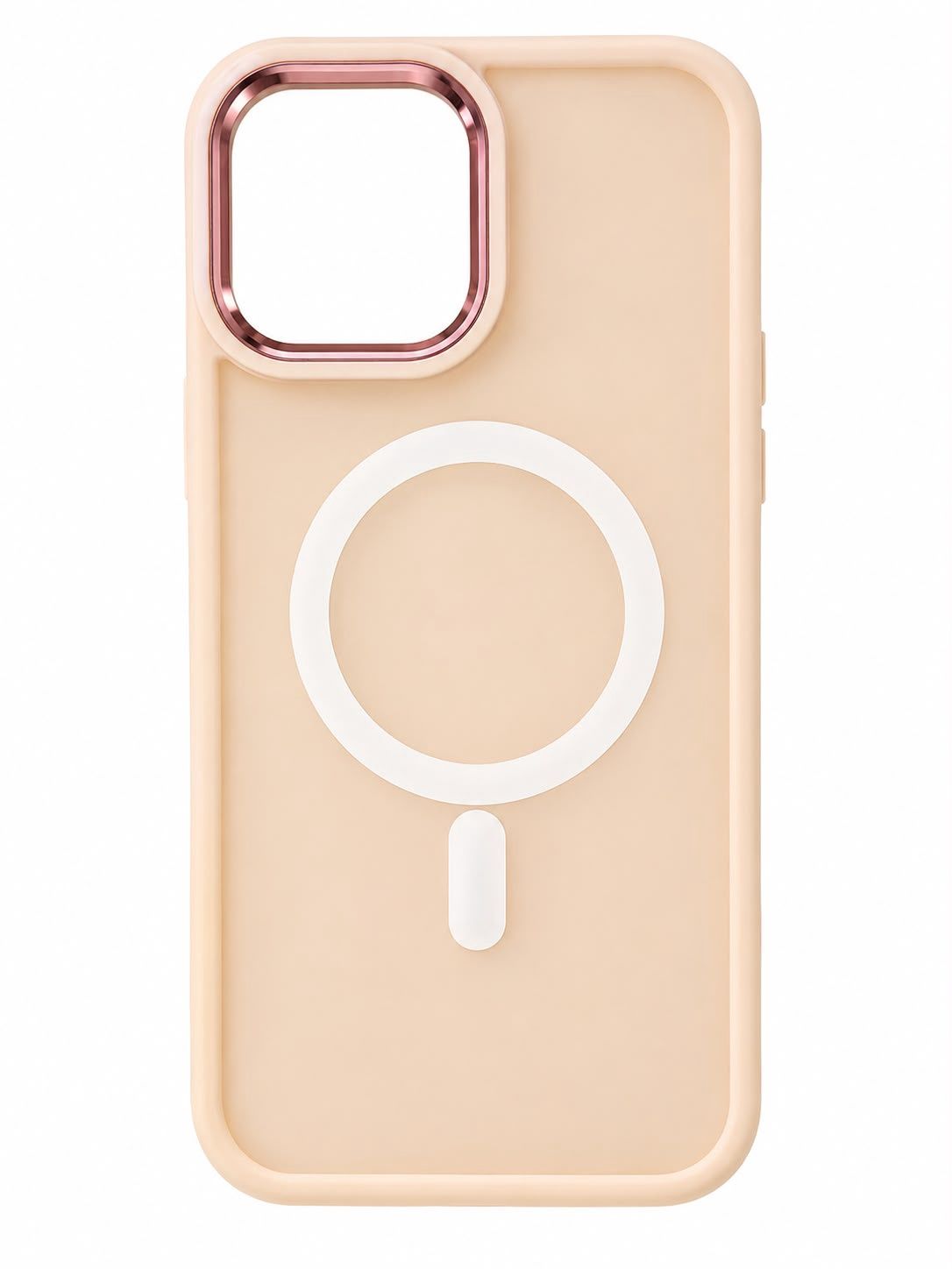 JD CD CIRCLE MAGSAFE CASE FOR Iphone 13 Pro Max - Peach
