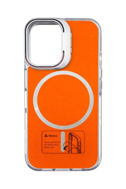 J2 Macaron Magnetic Phone Case (lzb) for Iphone 13 Pro Max - Orange