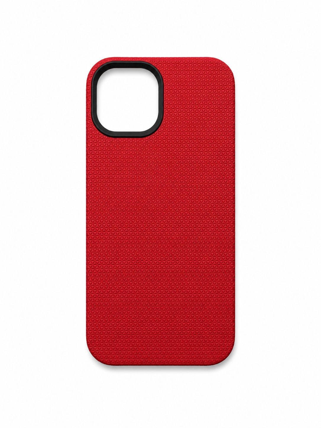 TRIANGLE HYBRID  CASE FOR Iphone 13 Pro Max - Red