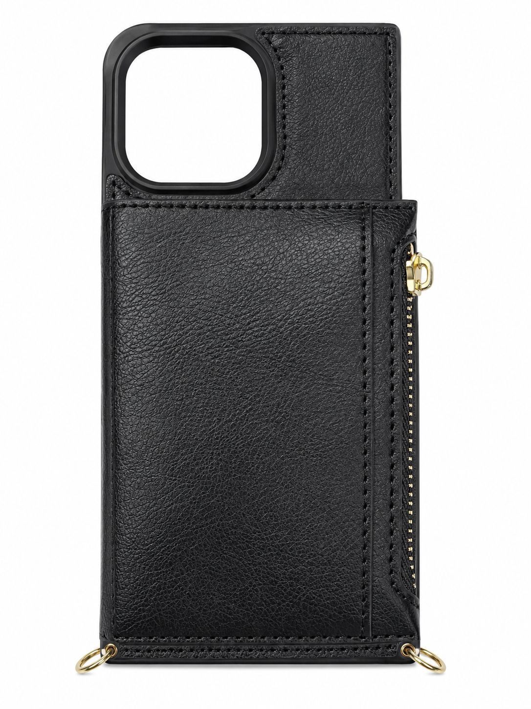Multi Card Wallet Case 04 for Iphone 13 Pro Max - Black