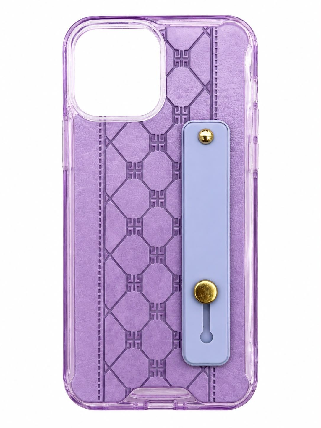 ACYLIC PU CASE FOR Iphone 13 Pro Max - Purple