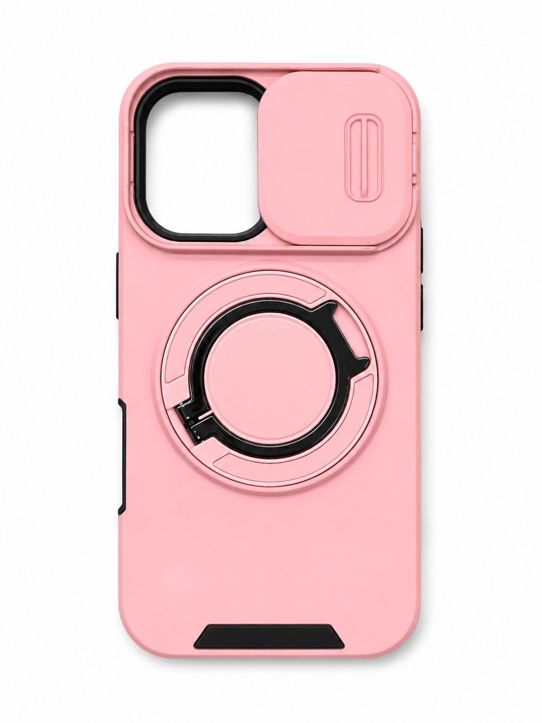 LINGKE Ring Stand Case for Iphone 16 Pro Max- Pink