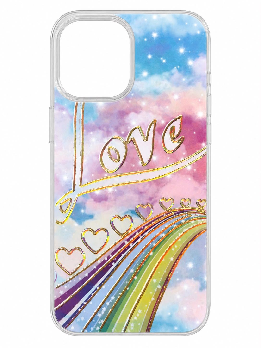 Love design case for Iphone 13 Pro Max - Colorful