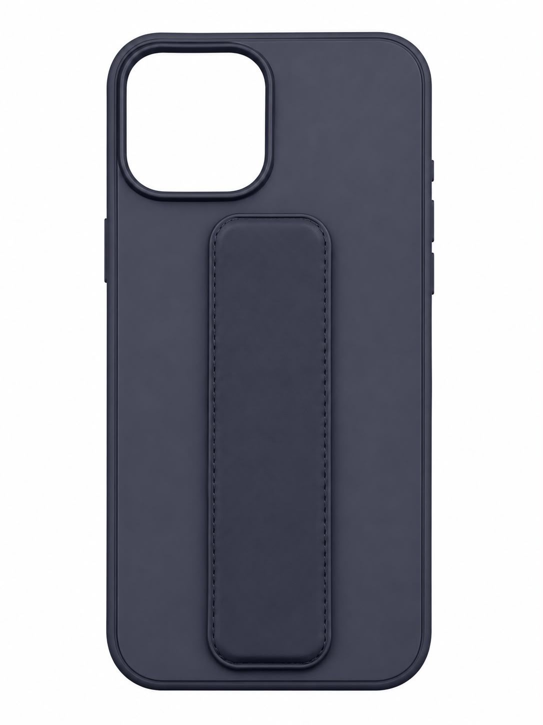 Skin Feeling Kickstand Shell Case for Iphone 13 Pro Max - Dark Purple