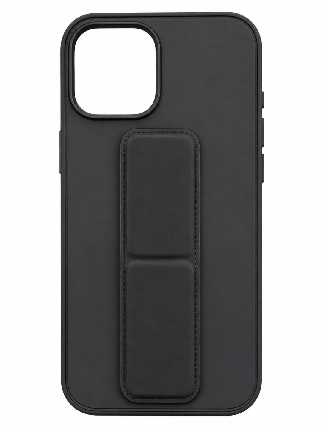 Skin Feeling Kickstand Shell Case for Iphone 13 Pro Max - Black