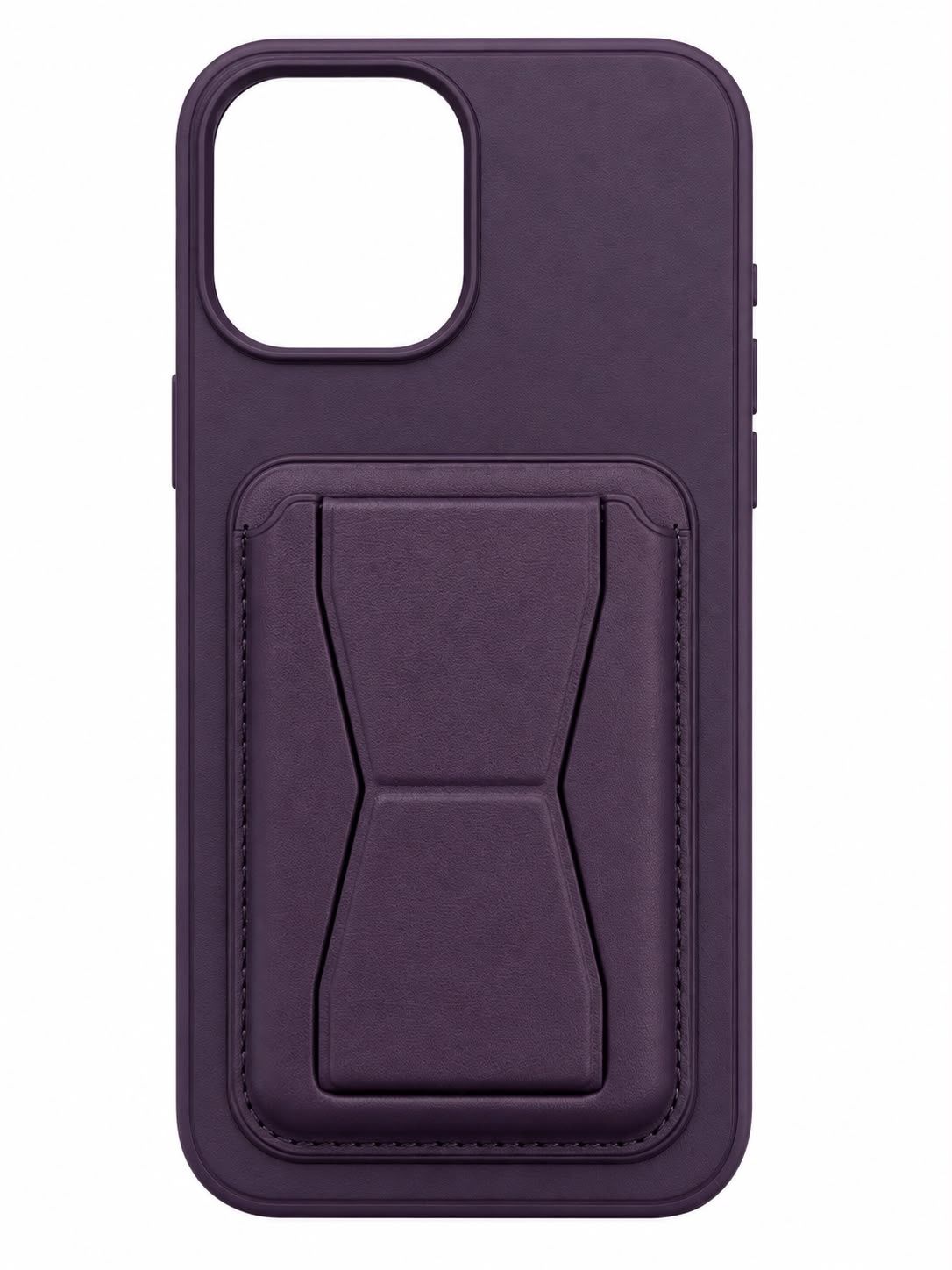 Small waist card bag Case for Iphone 13 Pro Max -Dark  Purple