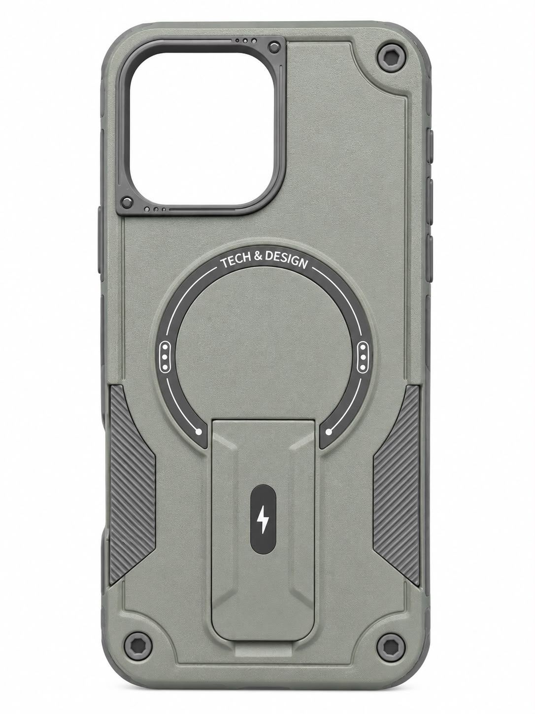 DJ Magnetic Kickstand Case for Iphone 16 Pro Max- Army Green