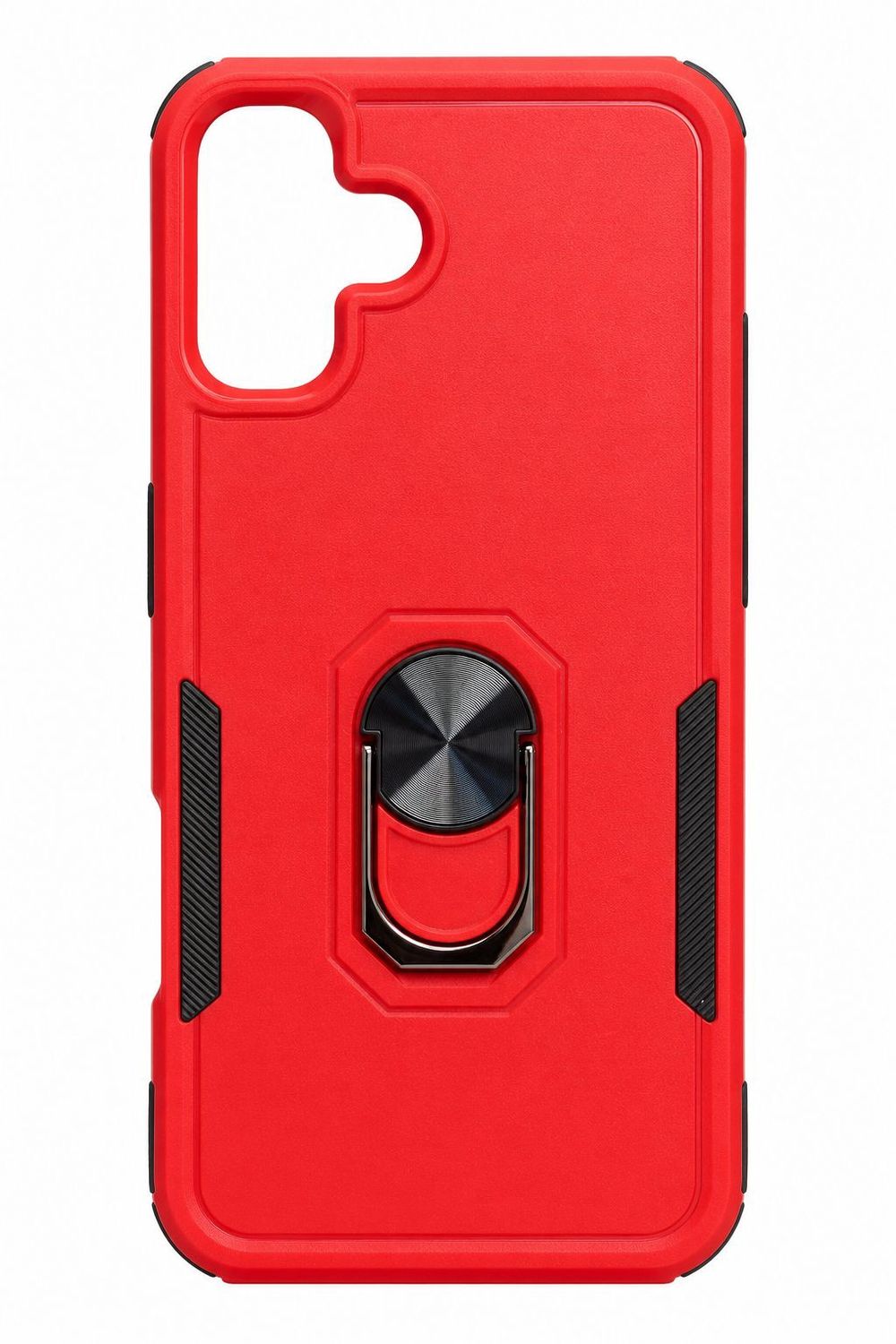 Commuter Case with Ring for Iphone 16 Pro Max-Red