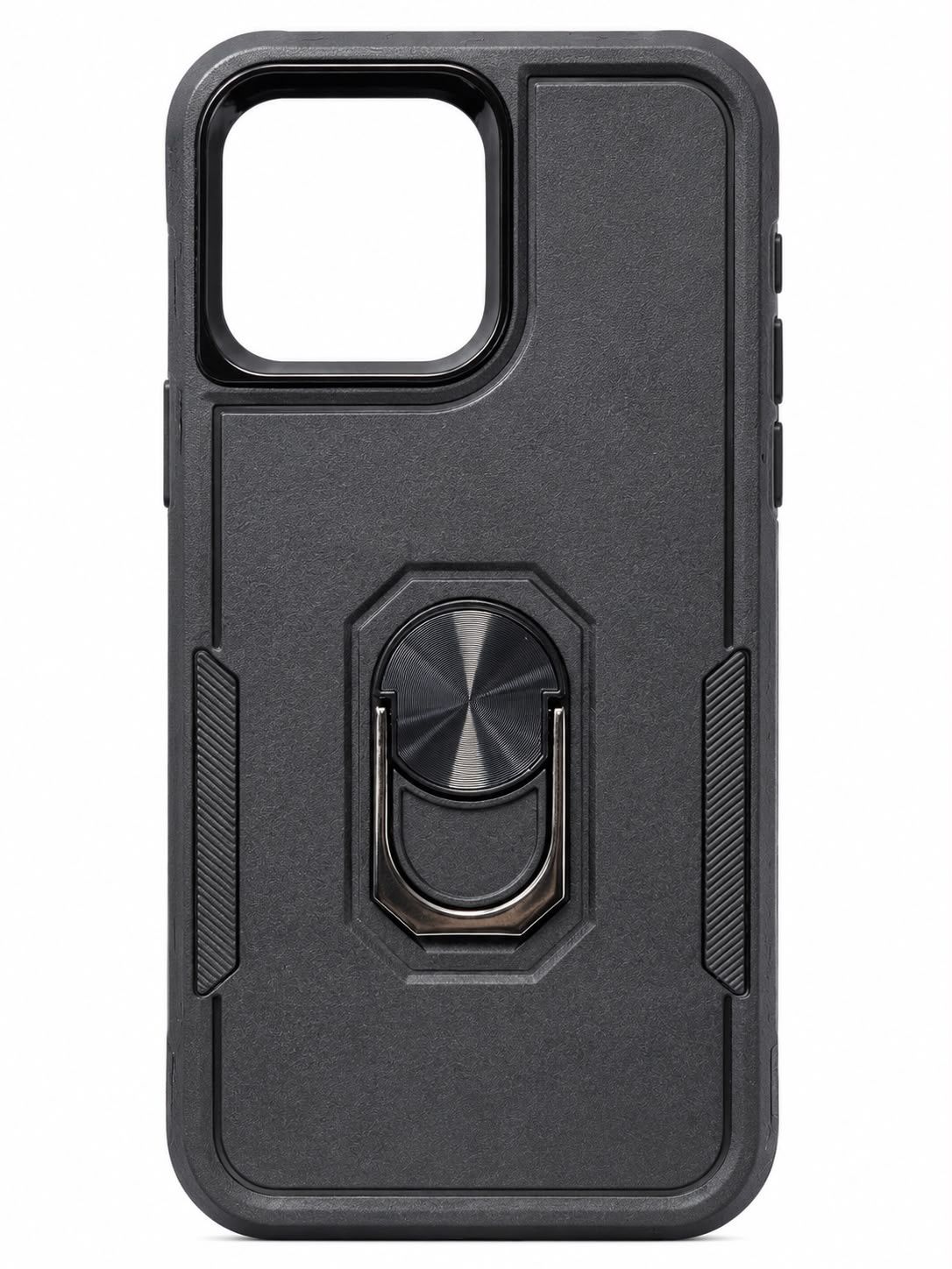 Commuter Case with Ring for Iphone 16 Pro Max- Black