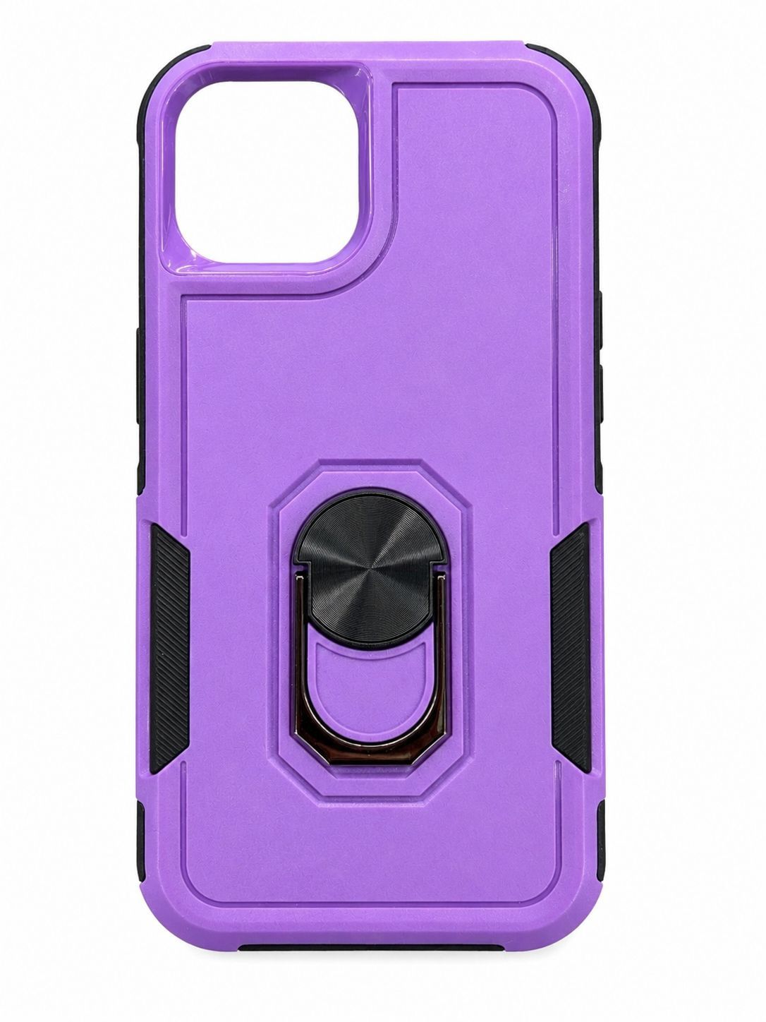Commuter Case with Ring for Iphone 16 Pro Max-Purple