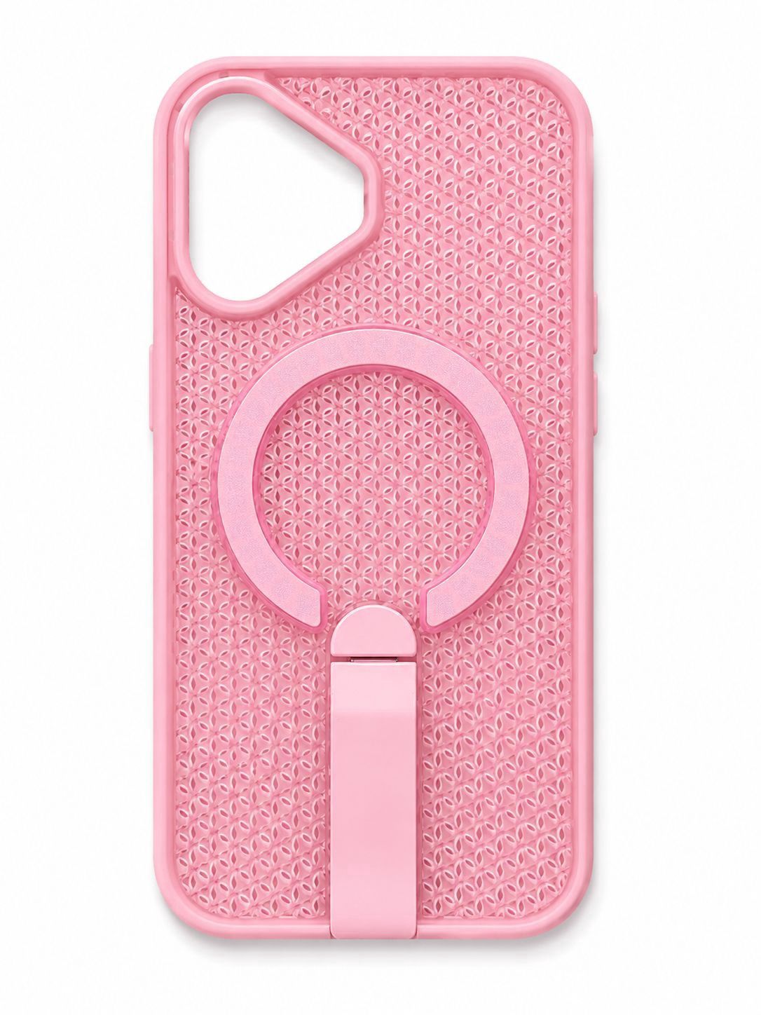 E-Star Magsafe with Kickstand for Iphone 16 Pro Max - Pink