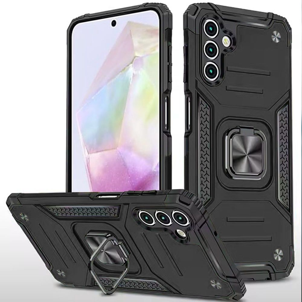 UNION MAGNET RING CASE FOR S21 PLUS -BLACK