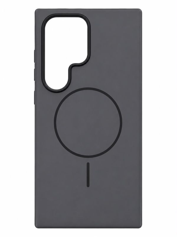 Premium Edged Core Matte Thick Super Magnetic Hybrid Case For Samsung Galaxy s24 Ultra - Black