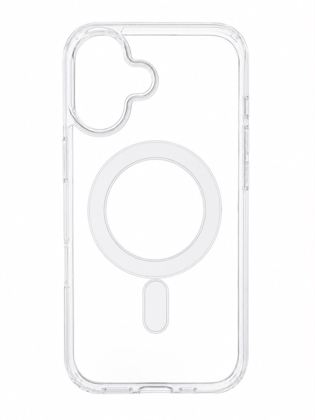 Clear Space case MagSafe cases with white box for Iphone 17- Clear