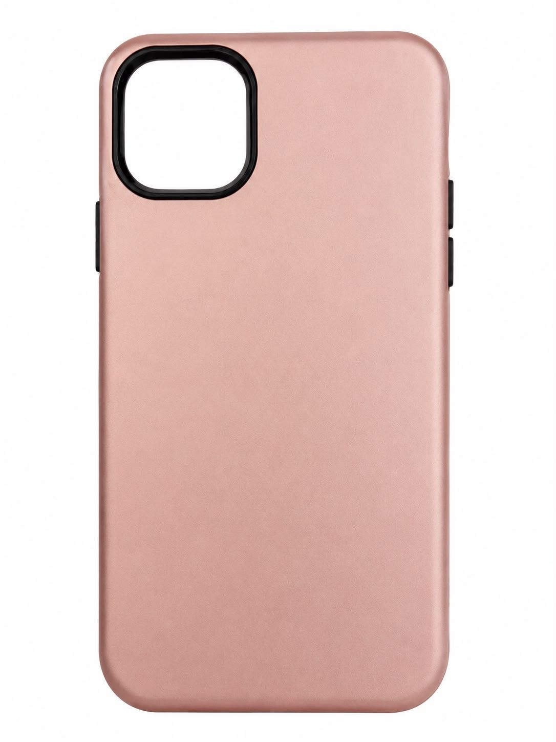 2 PIECE SLIM CASE FOR Iphone 11 Pro Max - Rose Gold / Black