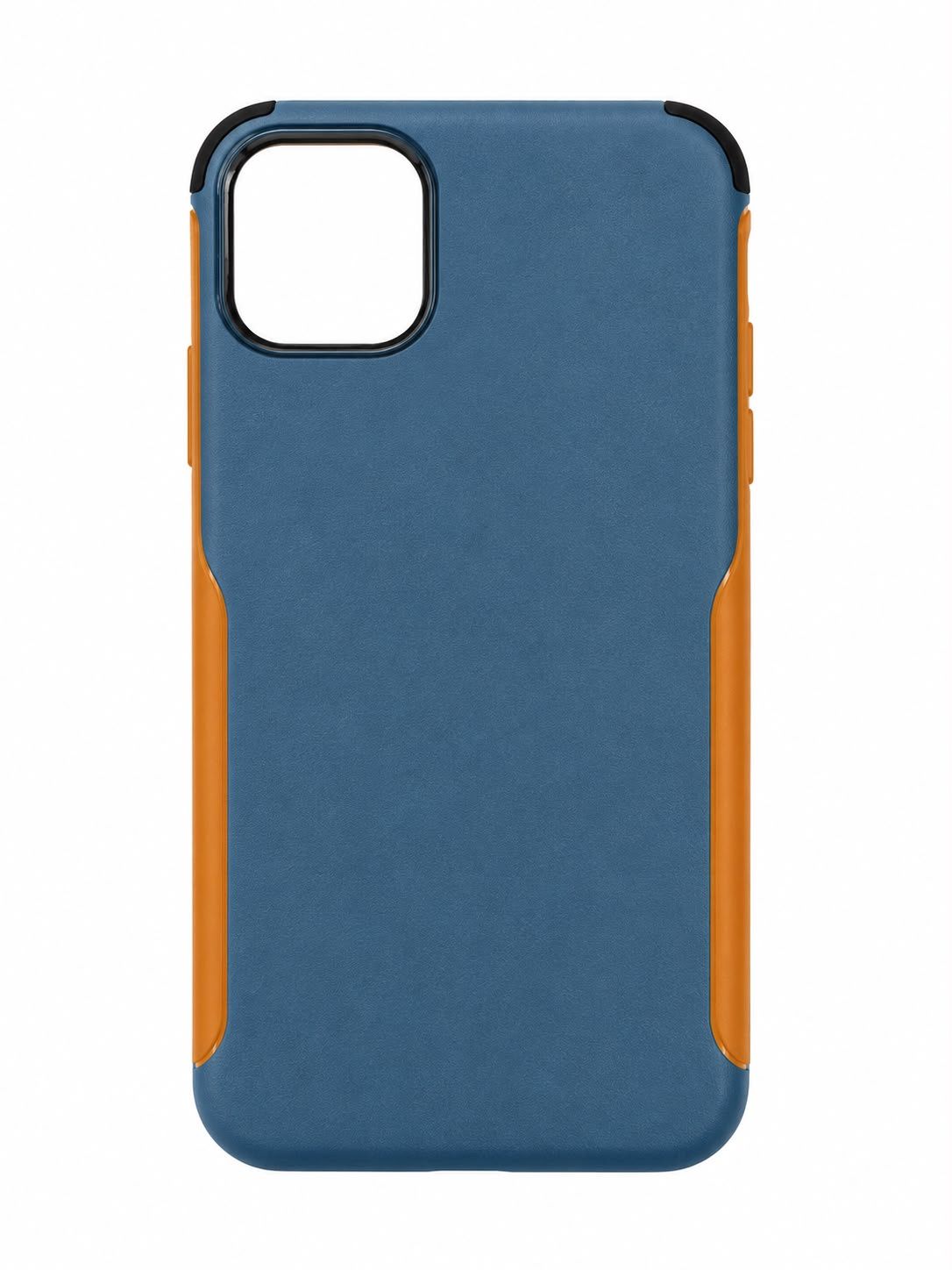 Dual-Tone Protective Phone Case for Iphone 11 Pro Max-Teal with Caramel Accent