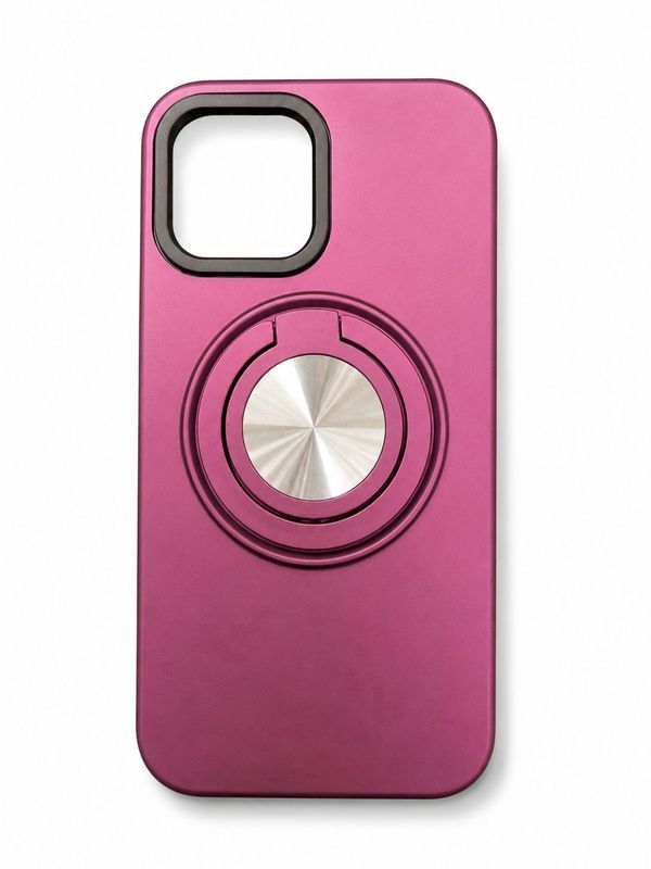 Large hole bracket case for Iphone 11 - Maroon