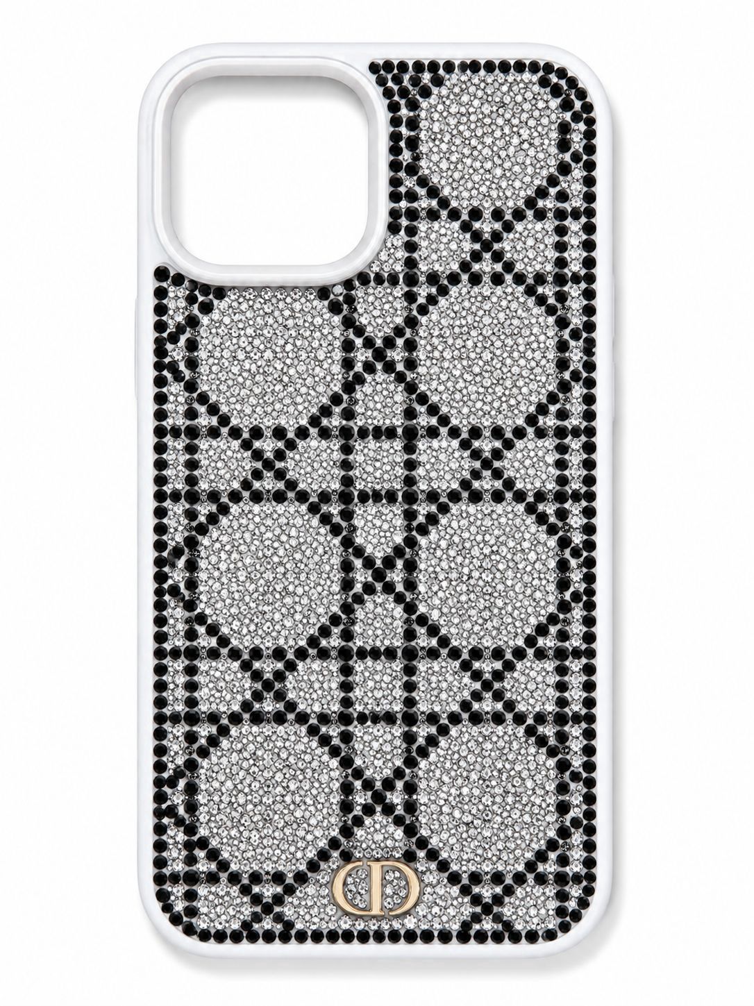 Fashion diamond Big Brand Phone Case for Iphone 11 - Grey