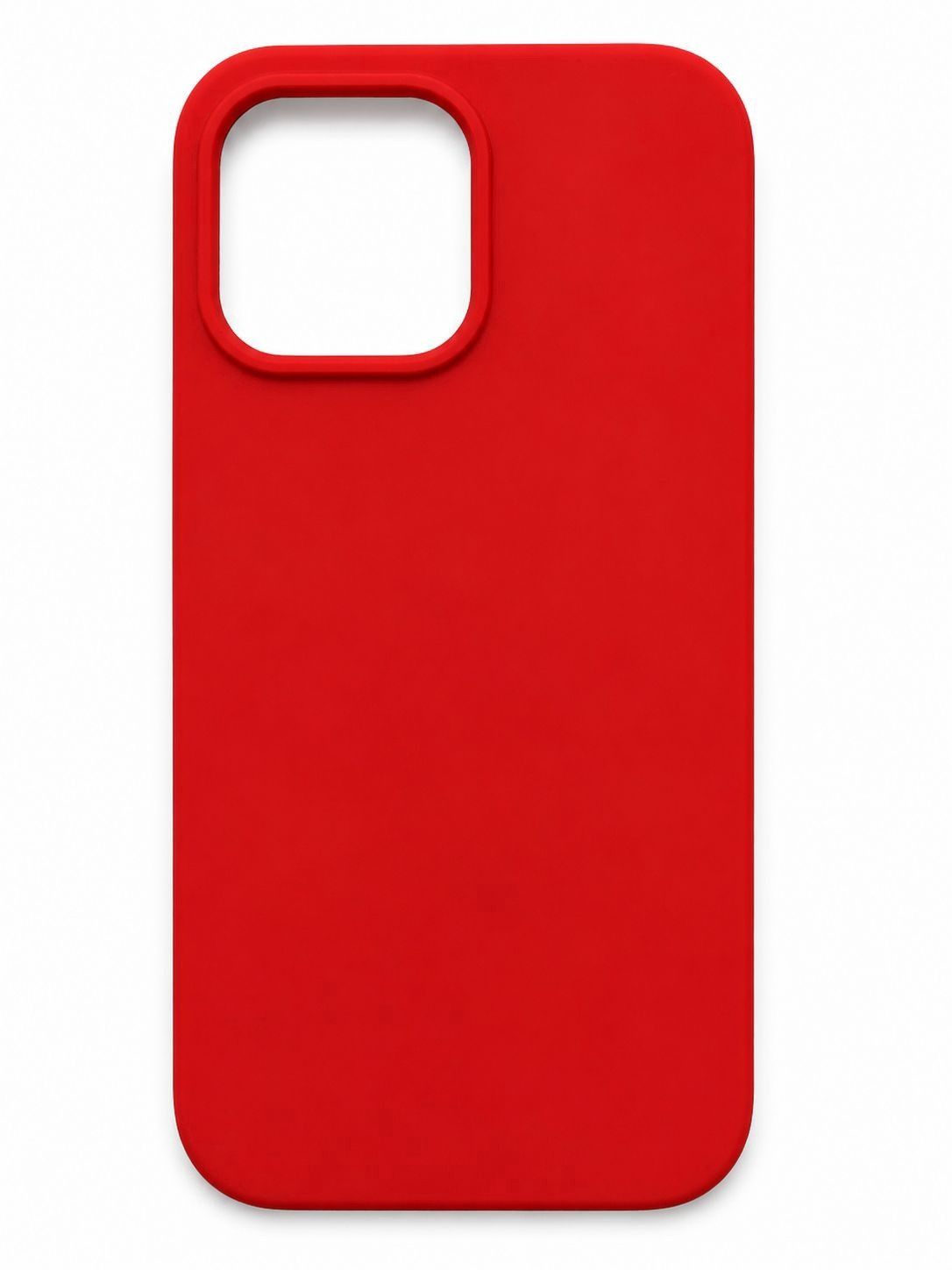 Neutral apple solid silicone shell for Iphone 11 - Red