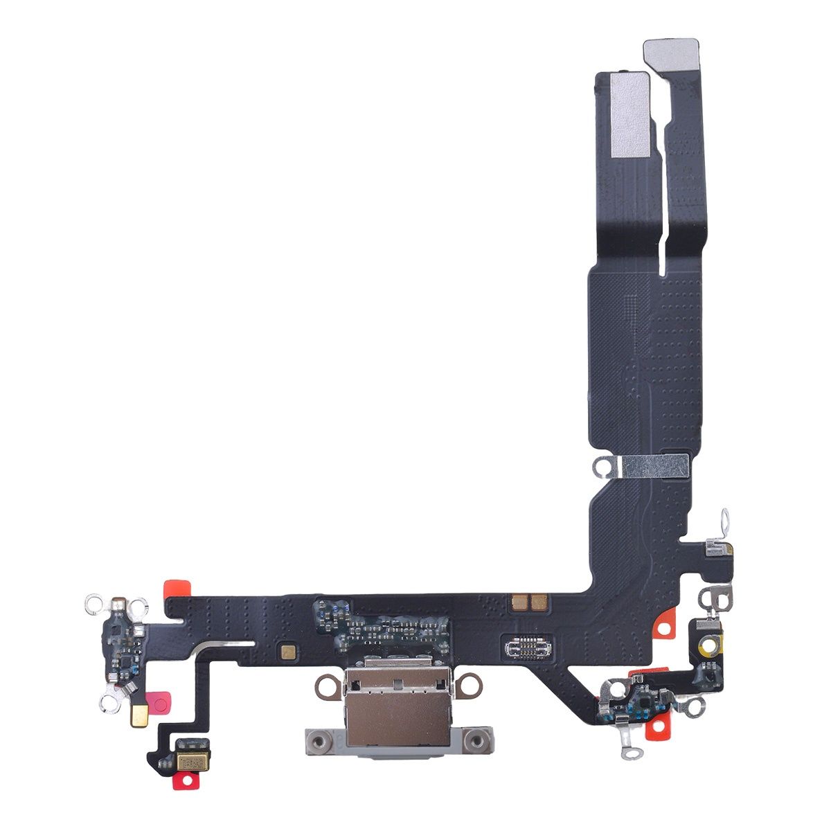 Charging Port with Flex Cable for iPhone 17 - White