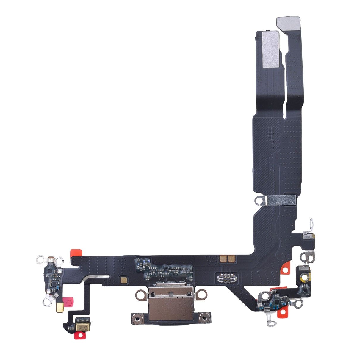Charging Port with Flex Cable for iPhone 17 - Black