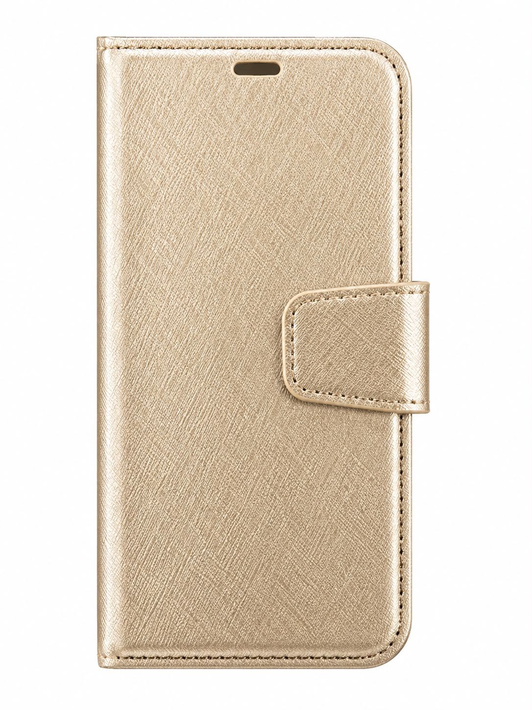 Wallet Flip Case for Iphone XR-Gold