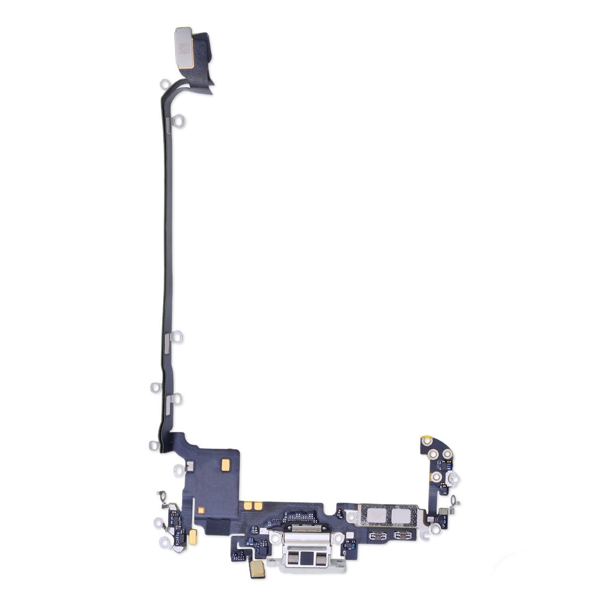 Charging Port with Flex Cable for iPhone 17 Pro Max (for America Version) - Silver