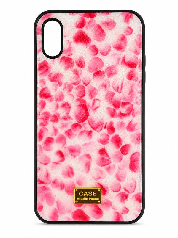 Pink Petal Glitter Phone Case for Iphone XR