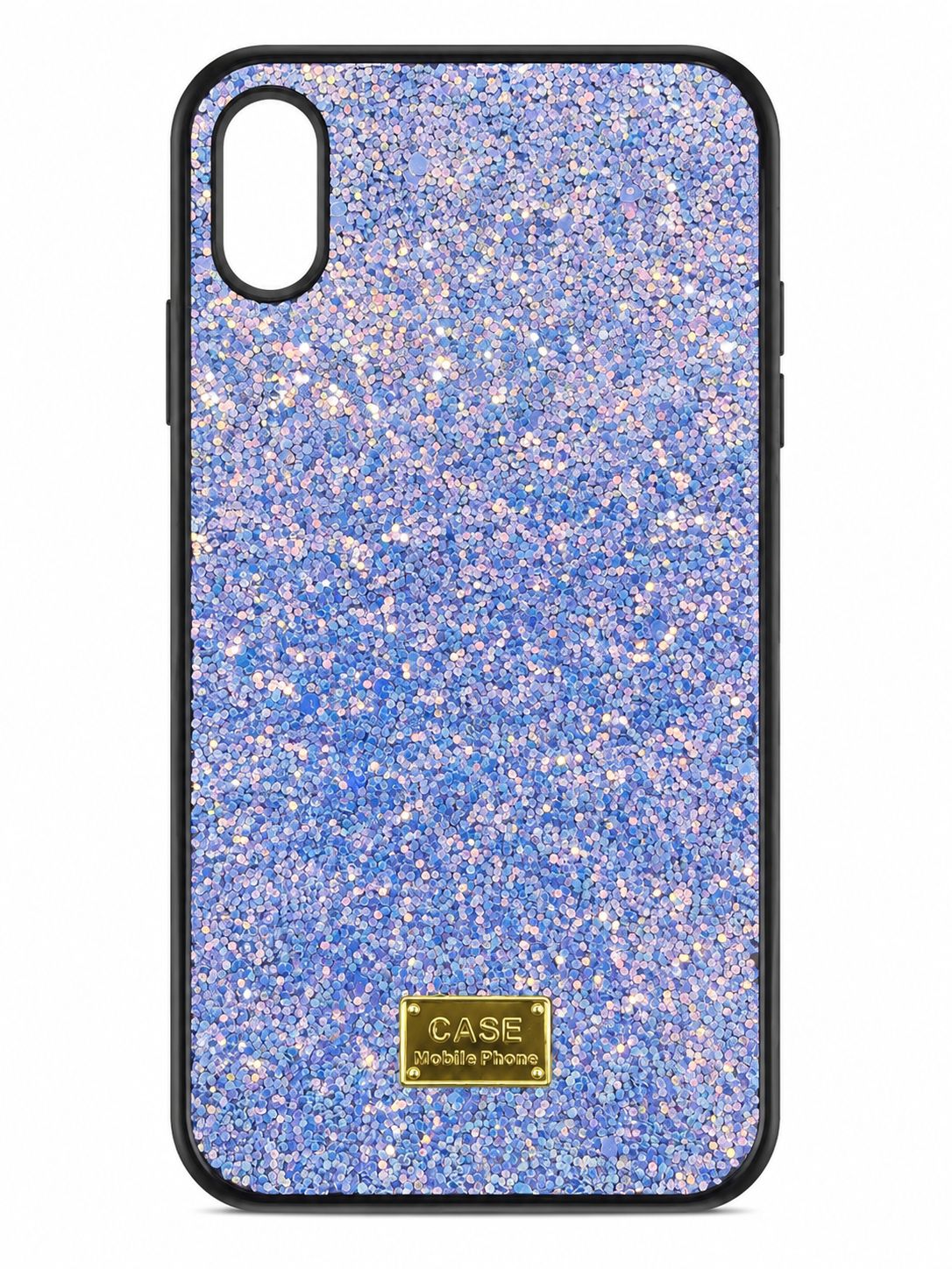 Blue Glitter Sparkle Phone Case for Iphone XR