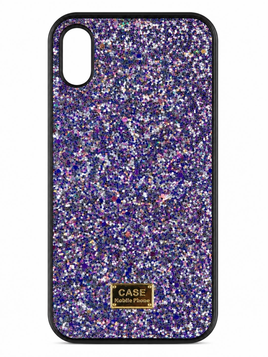 Purple Glitter Sparkle Phone Case for Iphone XR