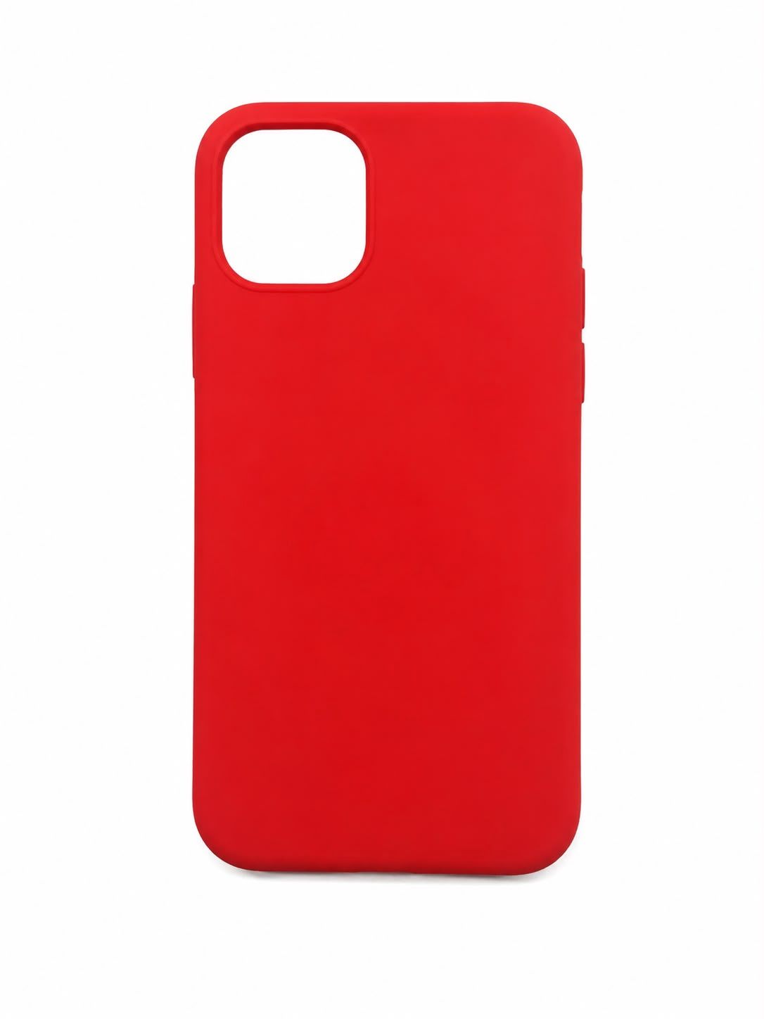 FULL SILICON CASE FOR Iphone 11- Red