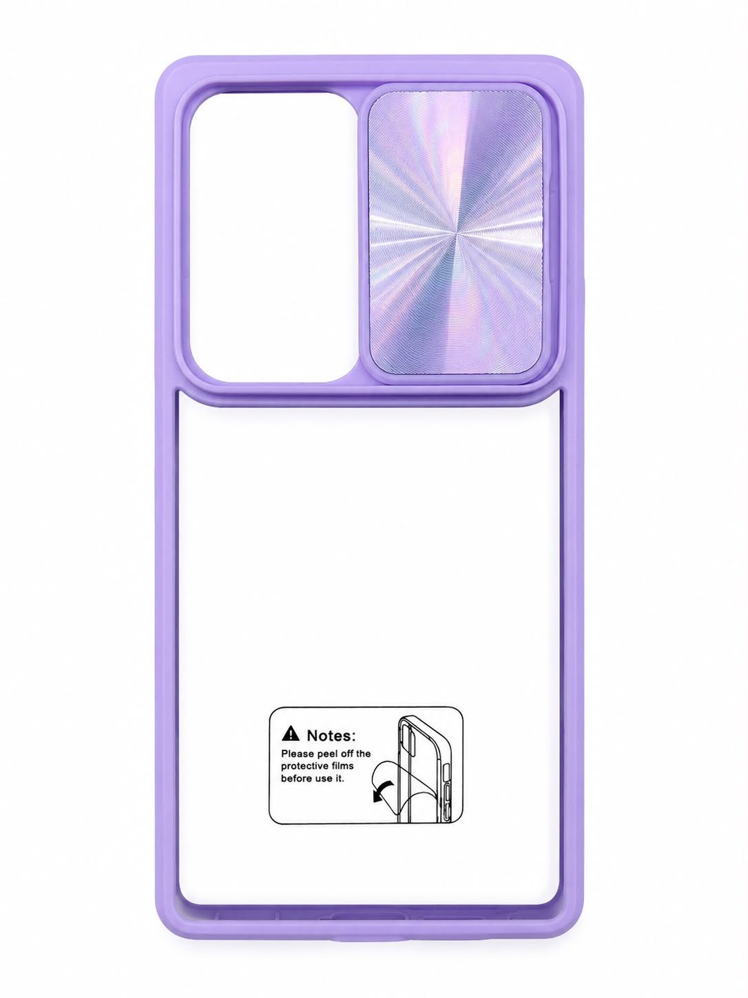 CF HIDDEN CAMERA LENS FOR S25 Ultra - Purple