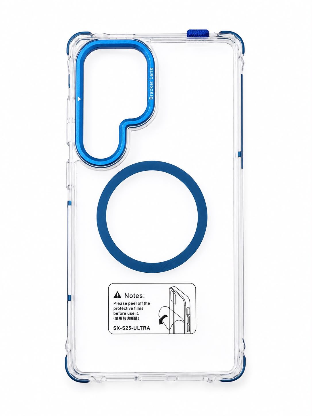 Rainbow#1 Magnetic kickstand for S25 Ultra - Blue