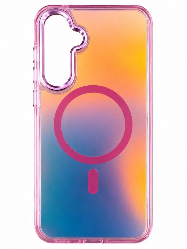 LY-Rainbow Magsafe  with lens branket A17 5G-PINK