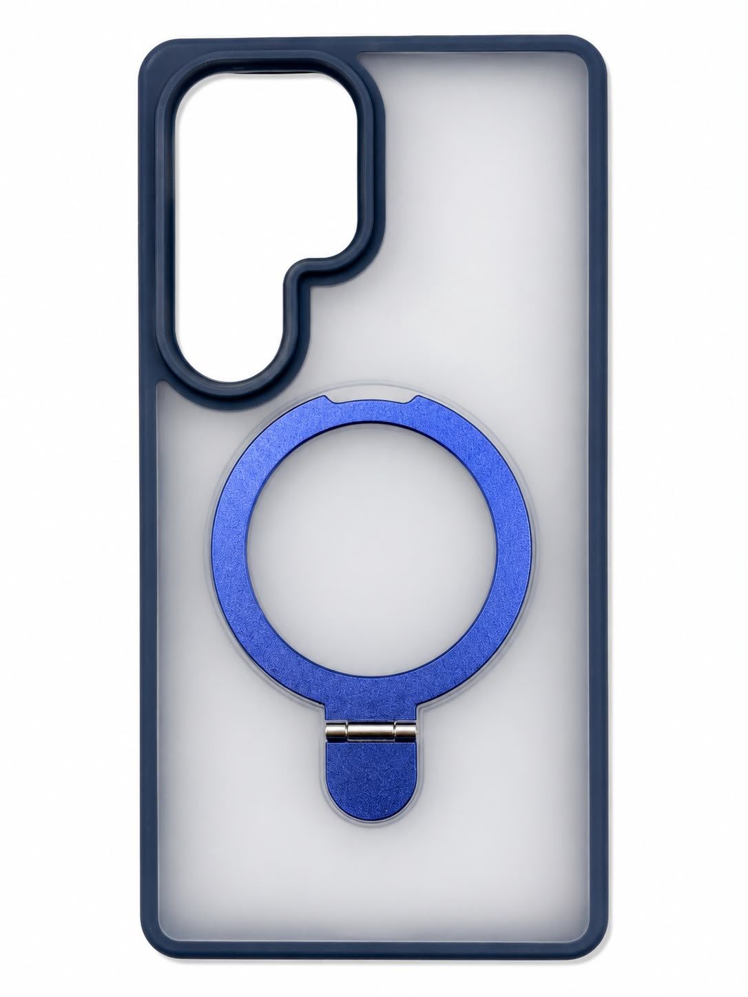 U3 Magnetic Kickstad Case + Camera Lens Protector for S25 Ultra - Blue