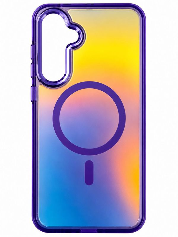 LY-Rainbow Magsafe  with lens branket A17 5G-PURPLE