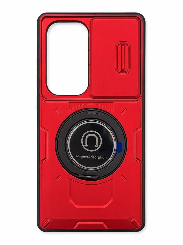 BAIBIAN RING Case for S25 Ultra - Red