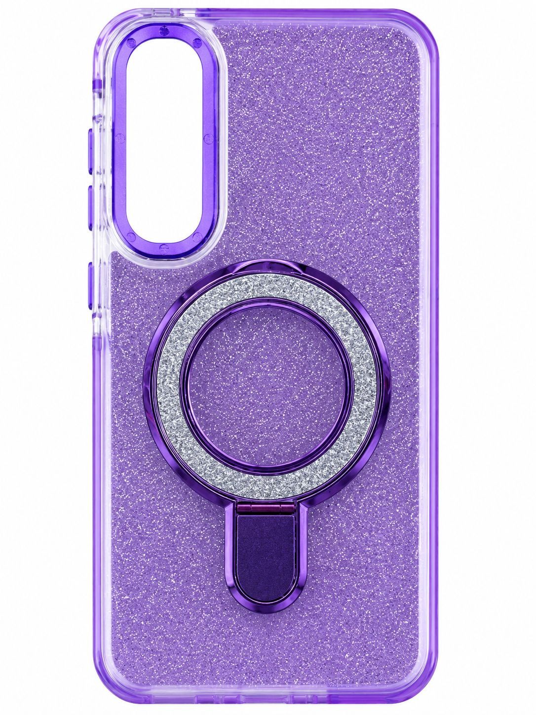 SHINNING CASE WITH KICKSTAND A16 5G- PURPLE