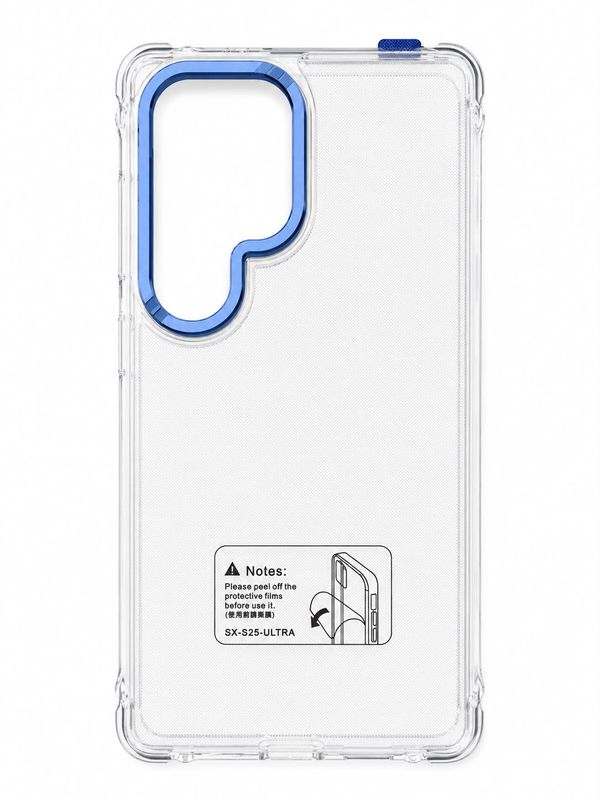 Rainbow Clear for S25 Ultra - Blue
