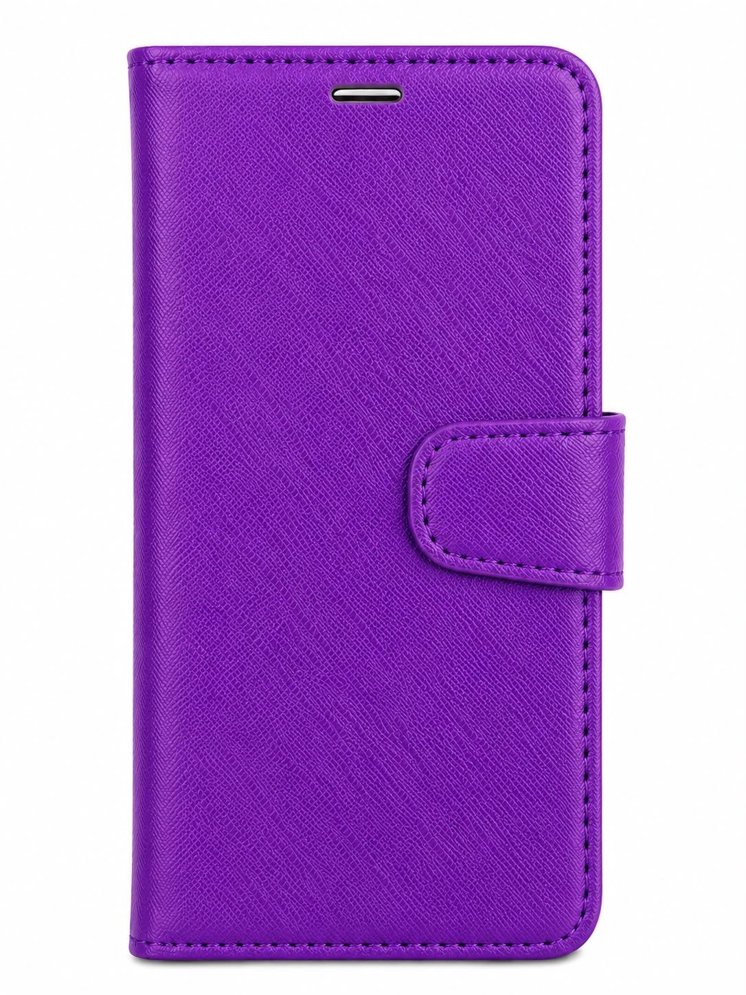 Wallet Flip Case for Iphone XR- Voilet