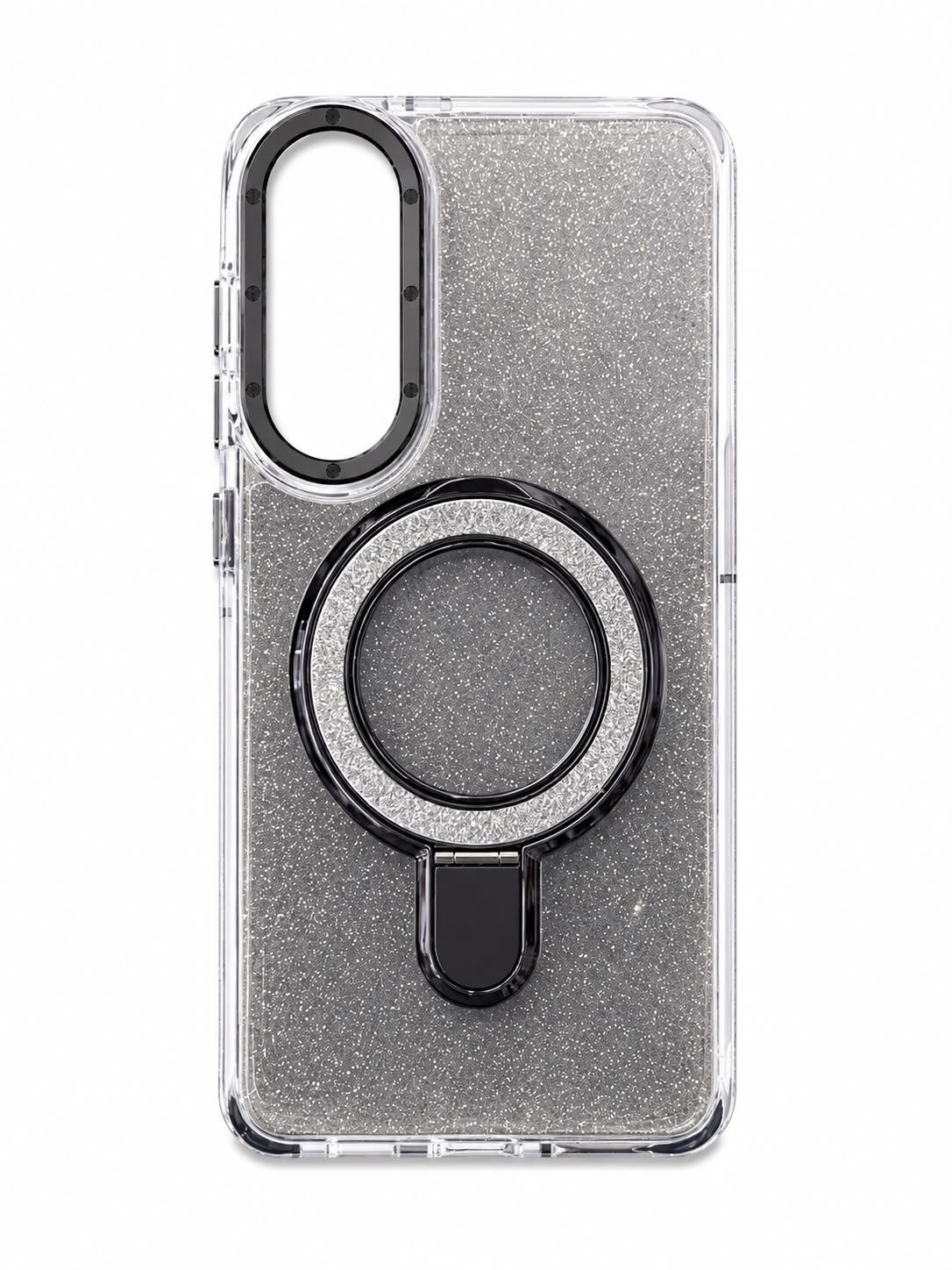 SHINNING Glitter CASE for S25 Edge - Black