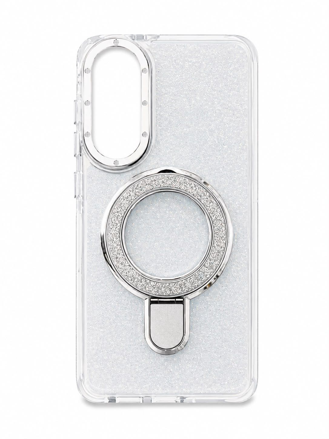 SHINNING Glitter CASE for S25 Edge - White
