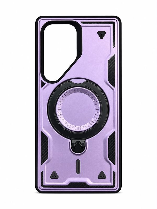 Sky 360 magnetic kickstand case for S24 FE - Purple