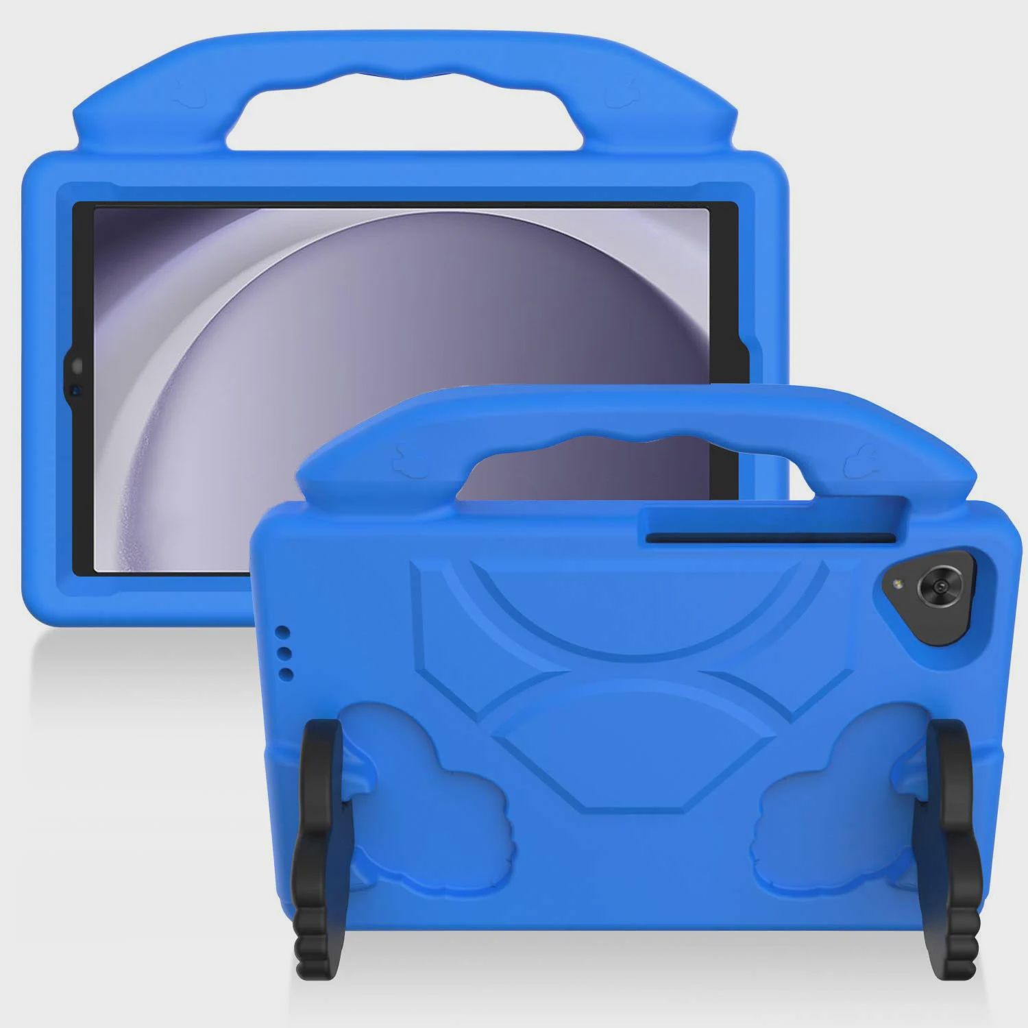 Samsung a9 Plus / A11 Plus 11" Thumbs Up Kickstand Shockproof Tablet Case Cover - Blue