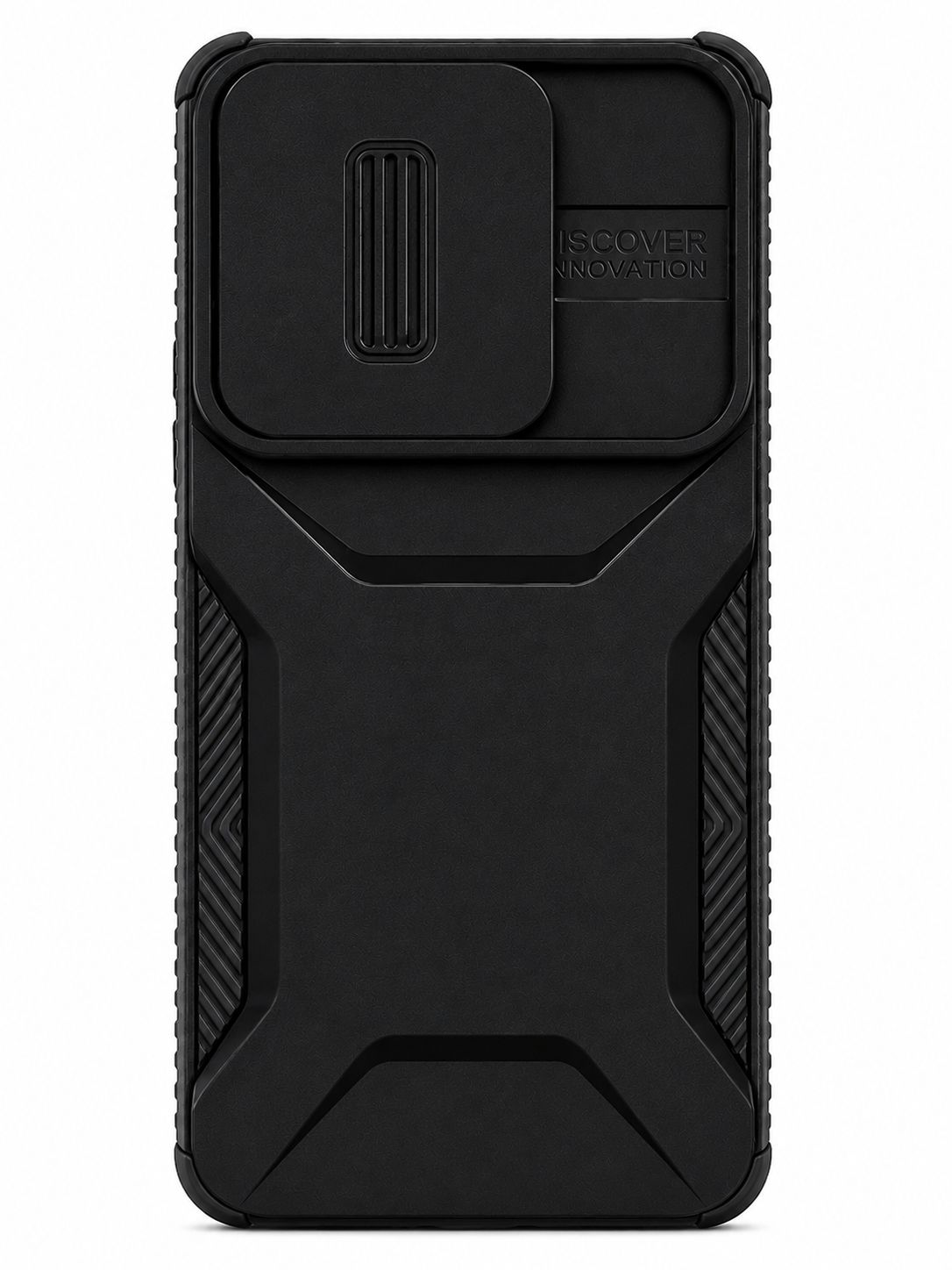 Amor Shockproof Camera Lens Protector Case for Moto G Play 2025-Black