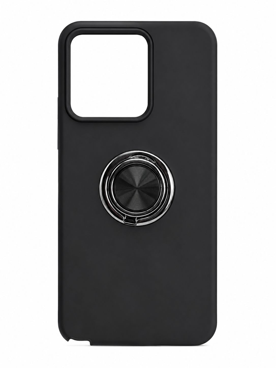 CHIEF Oil Painted Magnetic Ring Stand Hybrid Case Cover for Moto G Stylus 5G 2025- Black